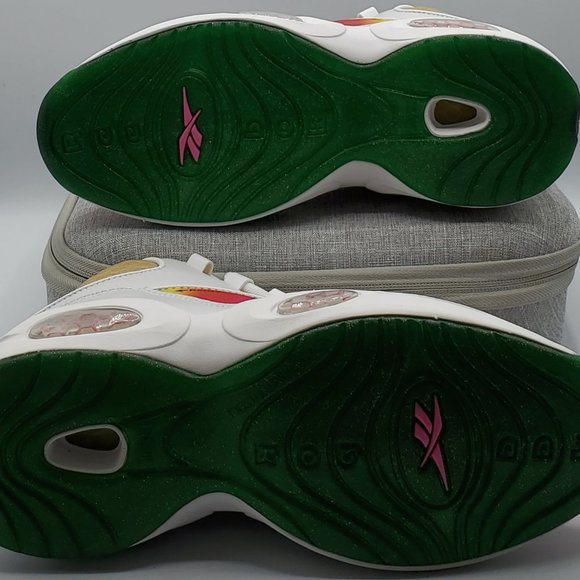 Hasbro x Reebok Question Mid Men's Size 5.5 'Candy Land' White GZ0081 Rare - Picture 5 of 9